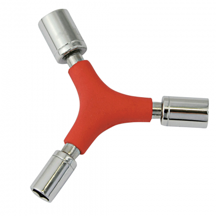 Outil 3en1 clé avec trois douilles 8 - 10 - 12mm