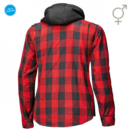 CHEMISE HELD LUMBERJACK II CLIP-IN ROUGE
