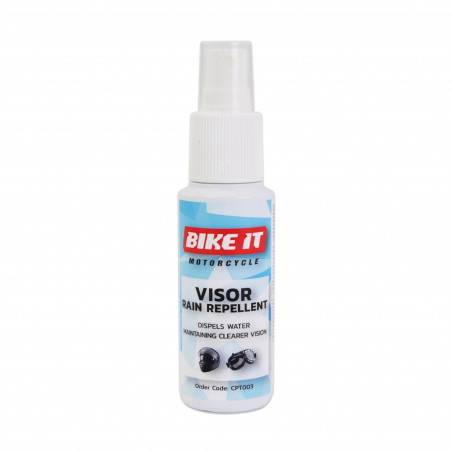 Anti-pluie pour visière de casque moto scooter  75 ml