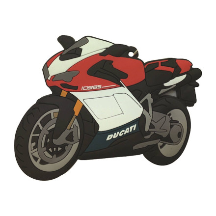 Porte clés en caoutchouc Ducati 1098