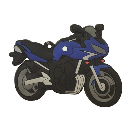 Porte clés en caoutchouc Yamaha FZ6 Fazer