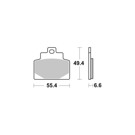 Plaquettes de frein PIAGGIO MP3 VESPA GTS