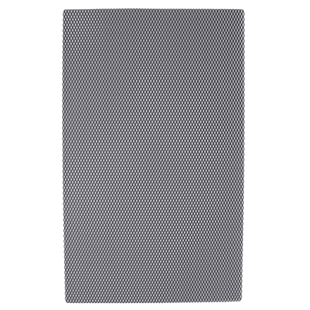 Insert de carénage en treillis aluminium noir 33,5 x 20 cm