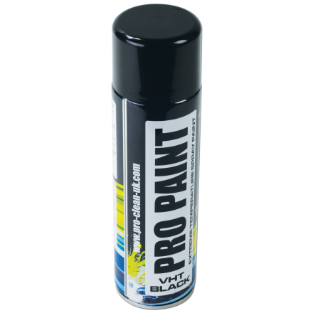 peinture haute température noir mat