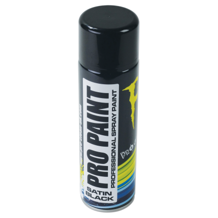 Aérosol peinture noir satiné 500ml