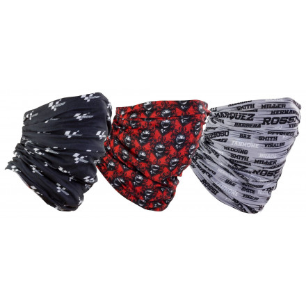 Lot de 3 tour de cou MotoGP