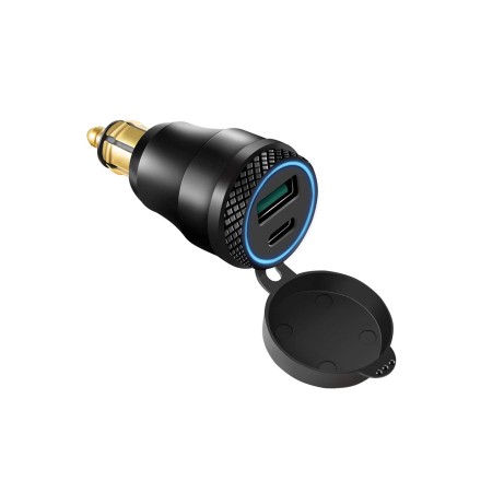 Prise USB USB-C 12V  DIN Hella BMW DUCATI