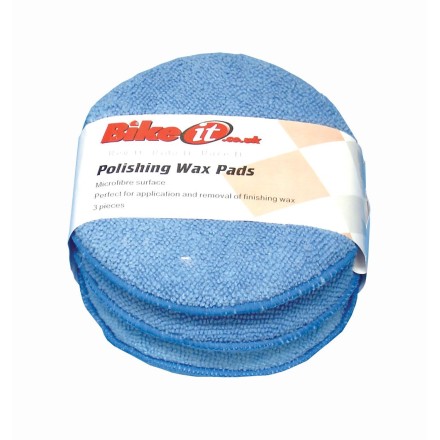 Lot de 3 Tampons de nettoyage type microfibres