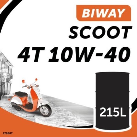 HUILES MOTEUR SCOOTER HAFA 4T 10W-40 215L