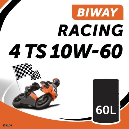 HUILES MOTEUR RACING HAFA 4 TS 10W-60 20L
