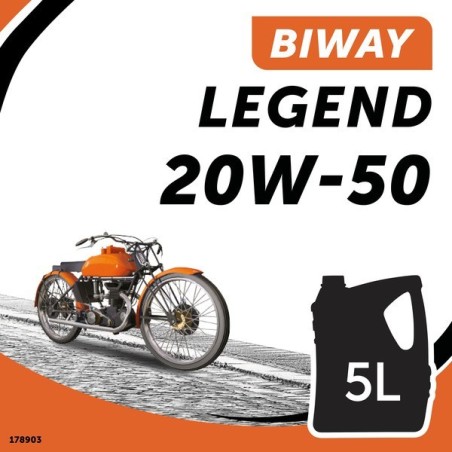 HUILES MOTEUR LEGEND HAFA 20W-50 5Litres