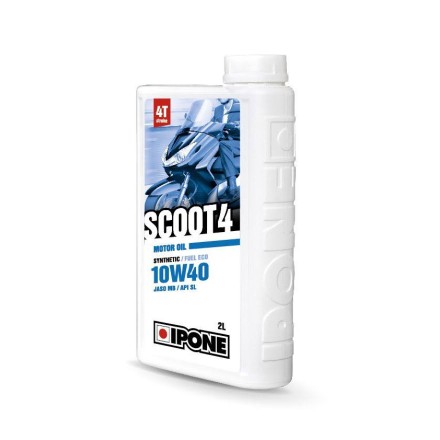 Huile 4T Ipone SCOOT 4 (10w40 - 2L) - Synthetic