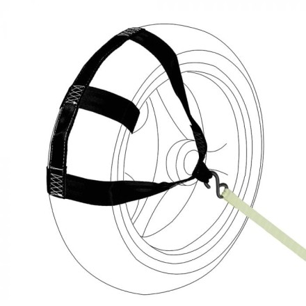 Attache autour de la roue