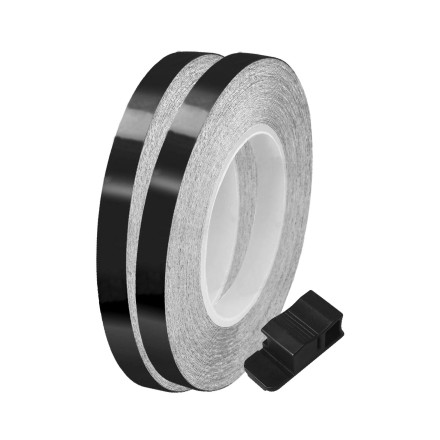 Bandes réfléchissantes 7mm Noir