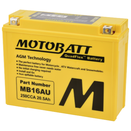 Batterie Motobatt sans entretien YB16ALA2