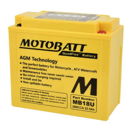 Batterie Motobatt sans entretien YB18A