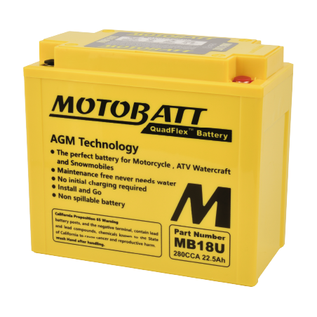 Batterie Motobatt sans entretien YB18A