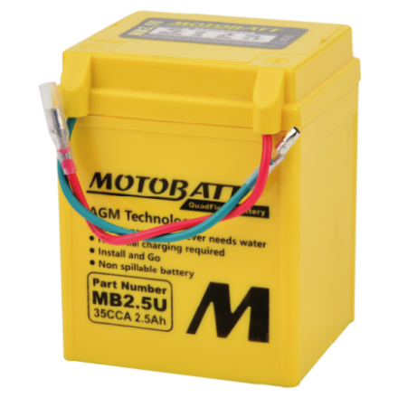 Batterie Motobatt  sans entretien YB2.5C