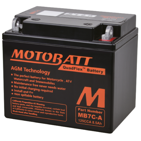 Batterie Motobatt sans entretien YB7CA
