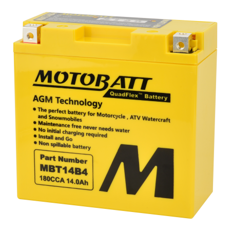 Batterie étanche sans entretien YT14BBS YT14B4